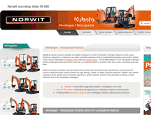 Tablet Screenshot of kubota-bagre.sk